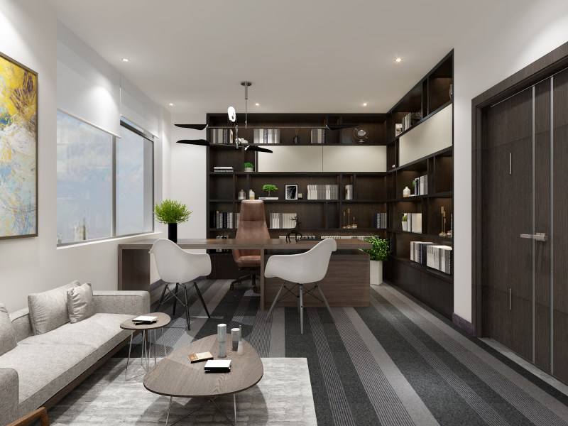 辦公室裝修定制柜子還是木工現(xiàn)場打？